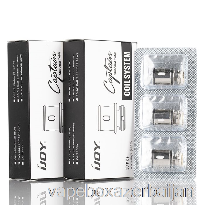 Vape Smoke iJoy Captain CA Replacement Coils 0.2ohm CA3 Coils